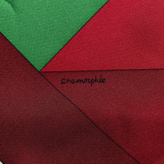 Silk Perspective Cavaliere 90 Twill Orange Rouge H Vert