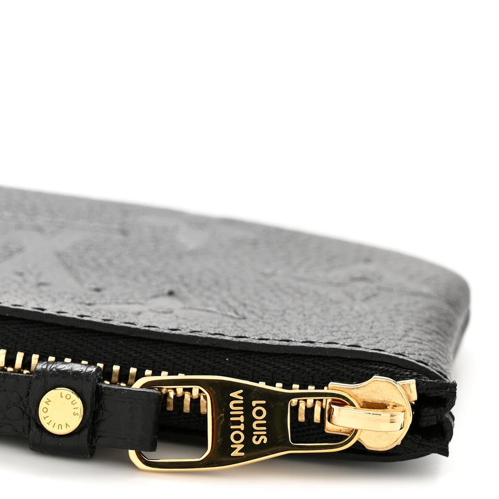 Empreinte Monogram Giant Key Pouch Black