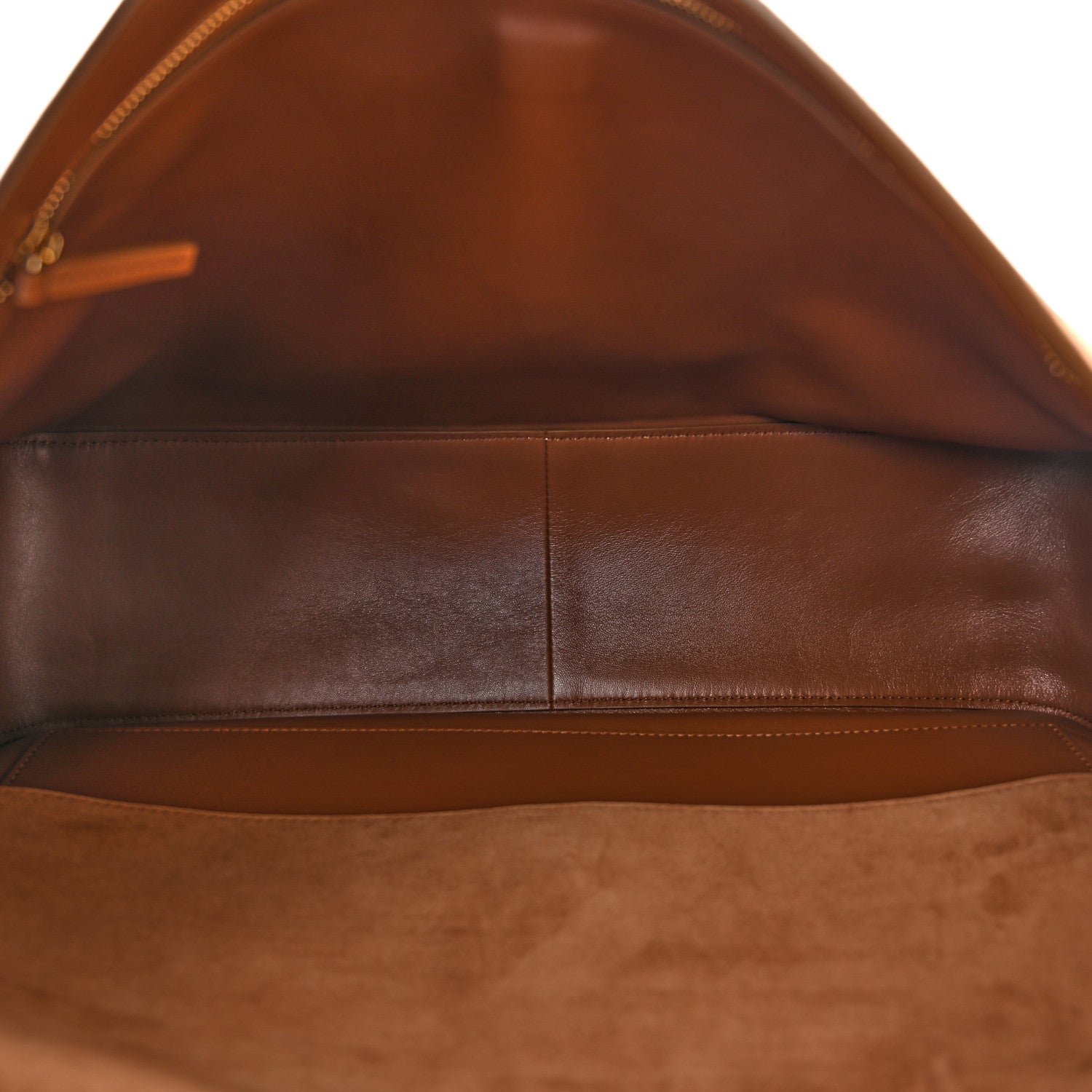 Suede Calfskin Souplissimo Maxi Flap Camel