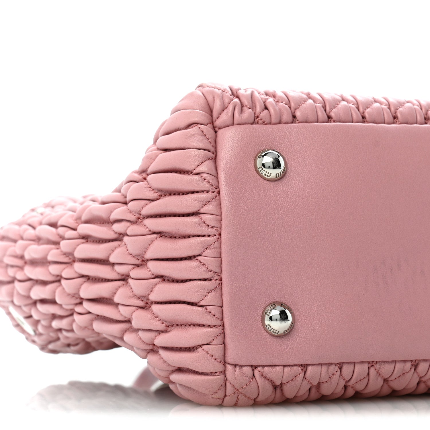 Nappa Matelasse Swarovski Crystal Tote Rosa