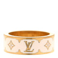 Metal Enamel Nanogram Ring M 54 7 White