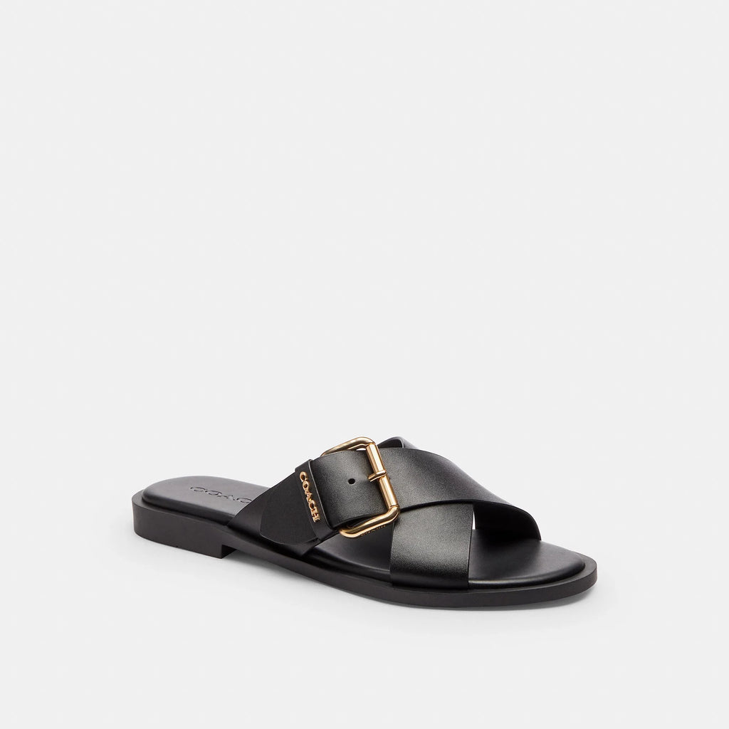 Coach Outlet Crisscross Buckle Sandal
