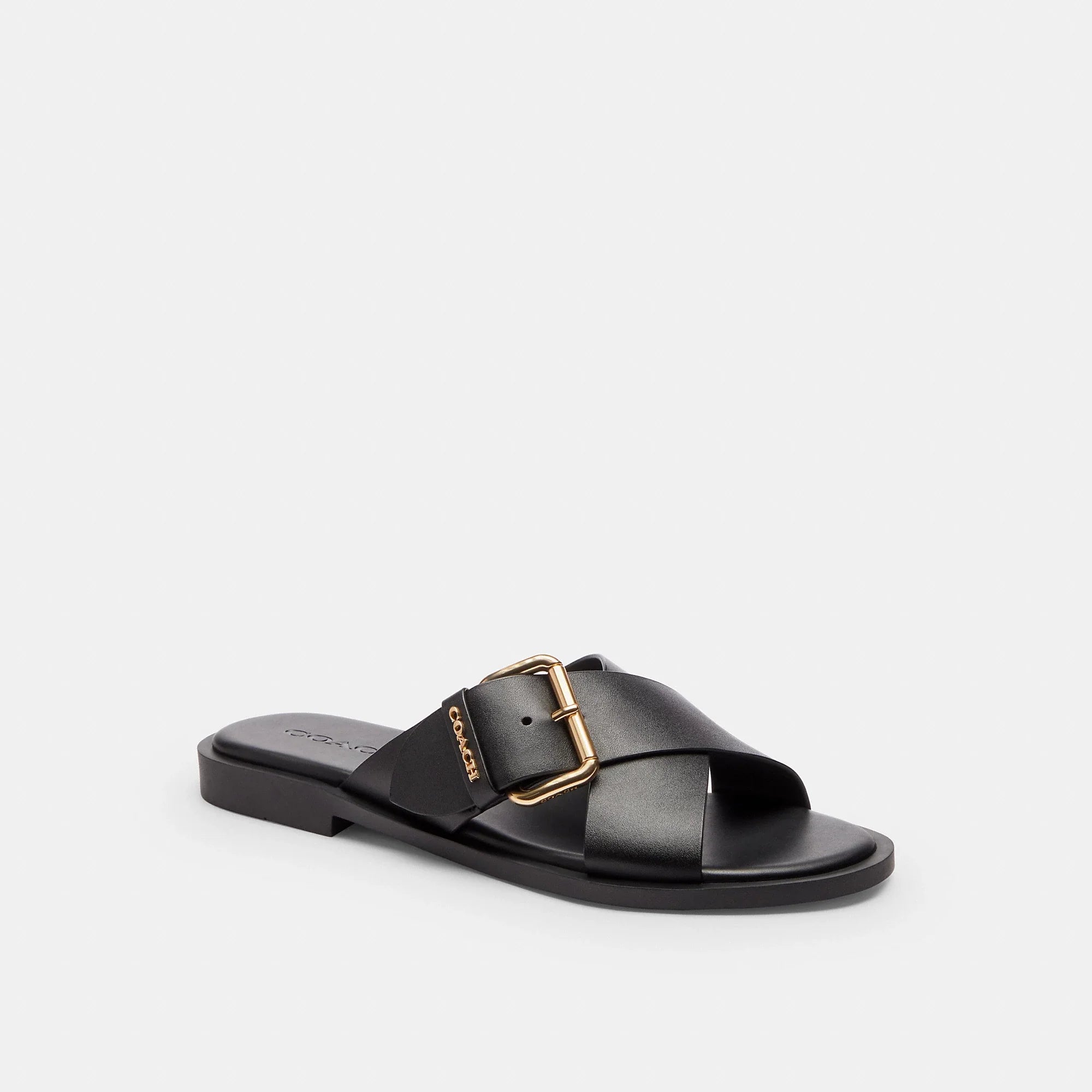 Coach Outlet Crisscross Buckle Sandal
