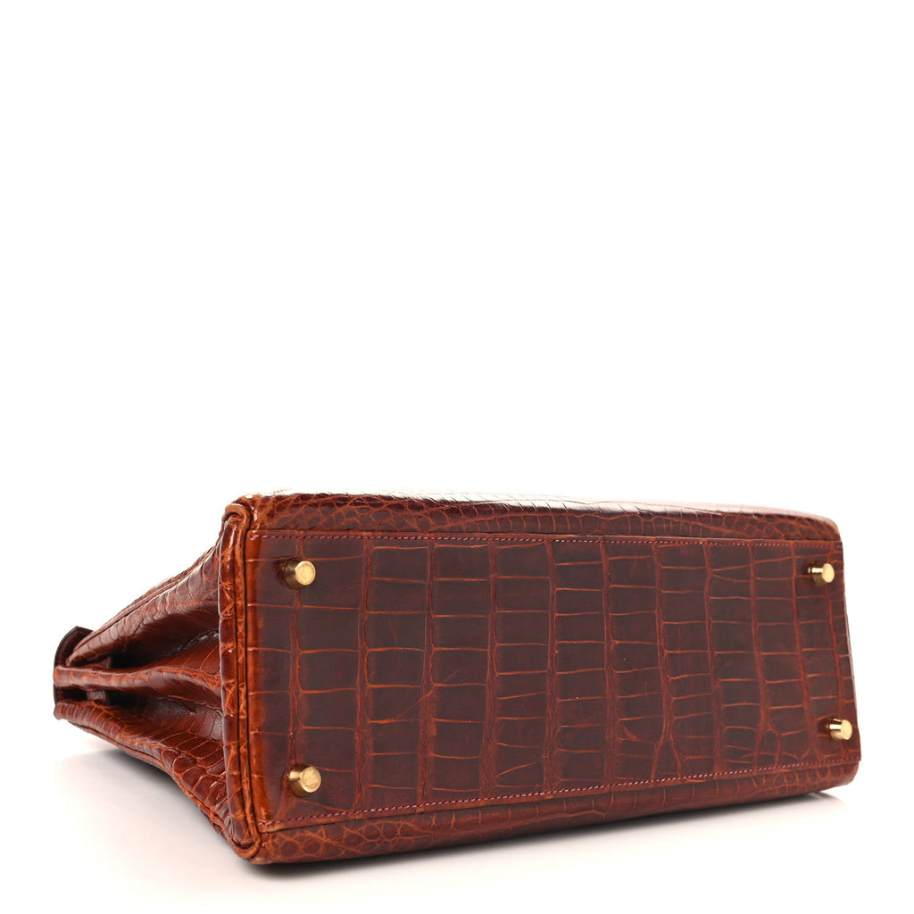 Shiny Alligator Kelly Retourne 32 Miel