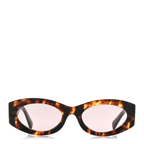 Acetate Oval Glimpse Sunglasses SMU11W Tortoise