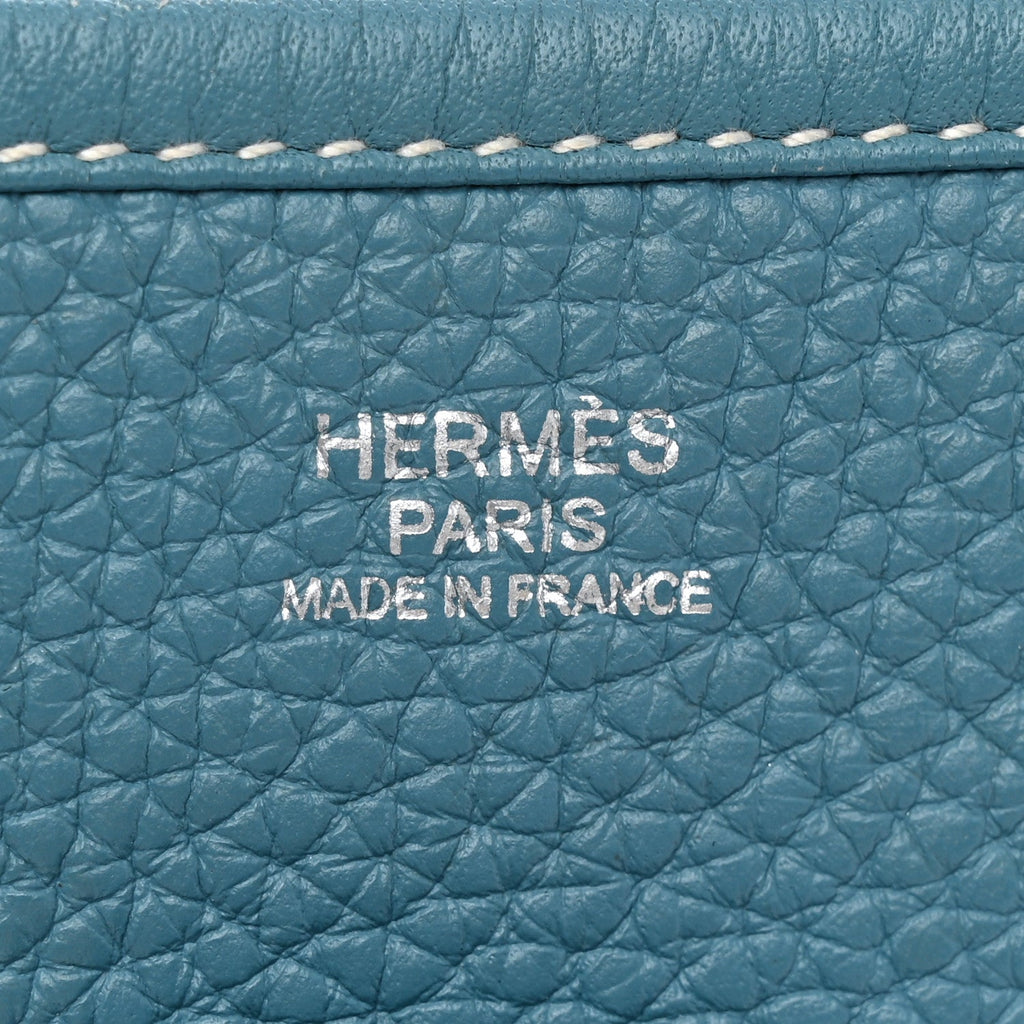 Taurillon Clemence Evelyne III GM Blue Jean