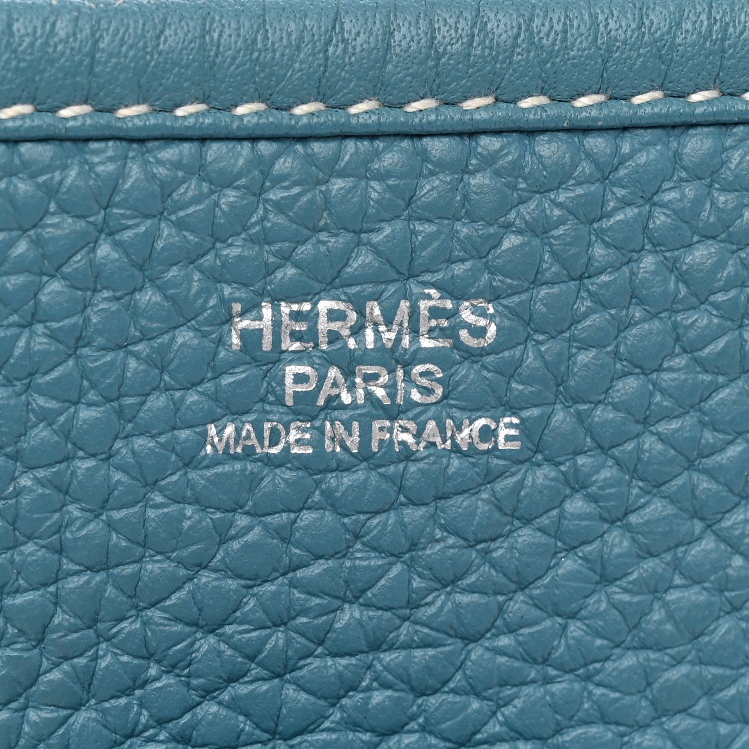 Taurillon Clemence Evelyne III GM Blue Jean