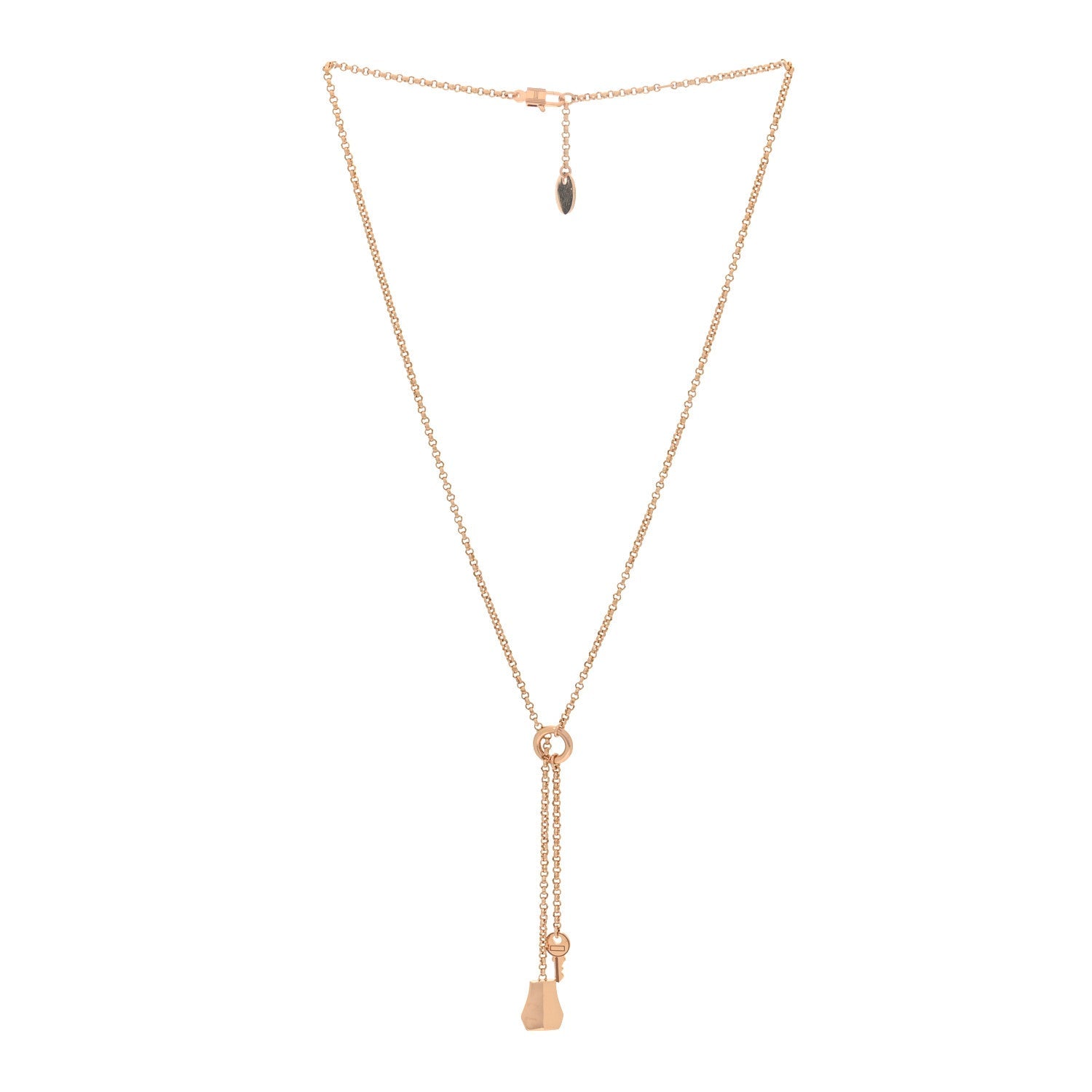 18K Rose Gold PM Kelly Clochette Necklace