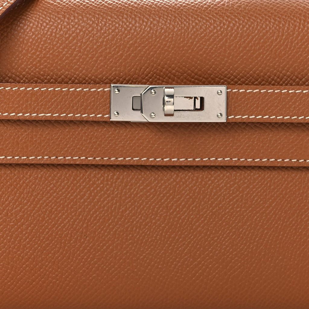 Epsom Kelly Wallet To Go Gold