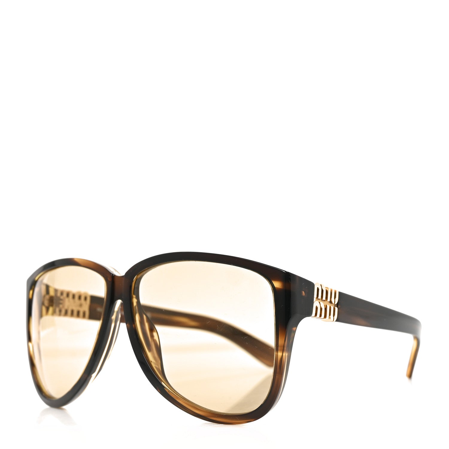 Acetate Oversize Pilot Sunglasses SMUA08S Tortoise