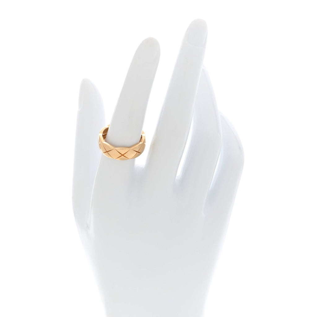 18K Yellow Gold Small Coco Crush Ring 55 7.25