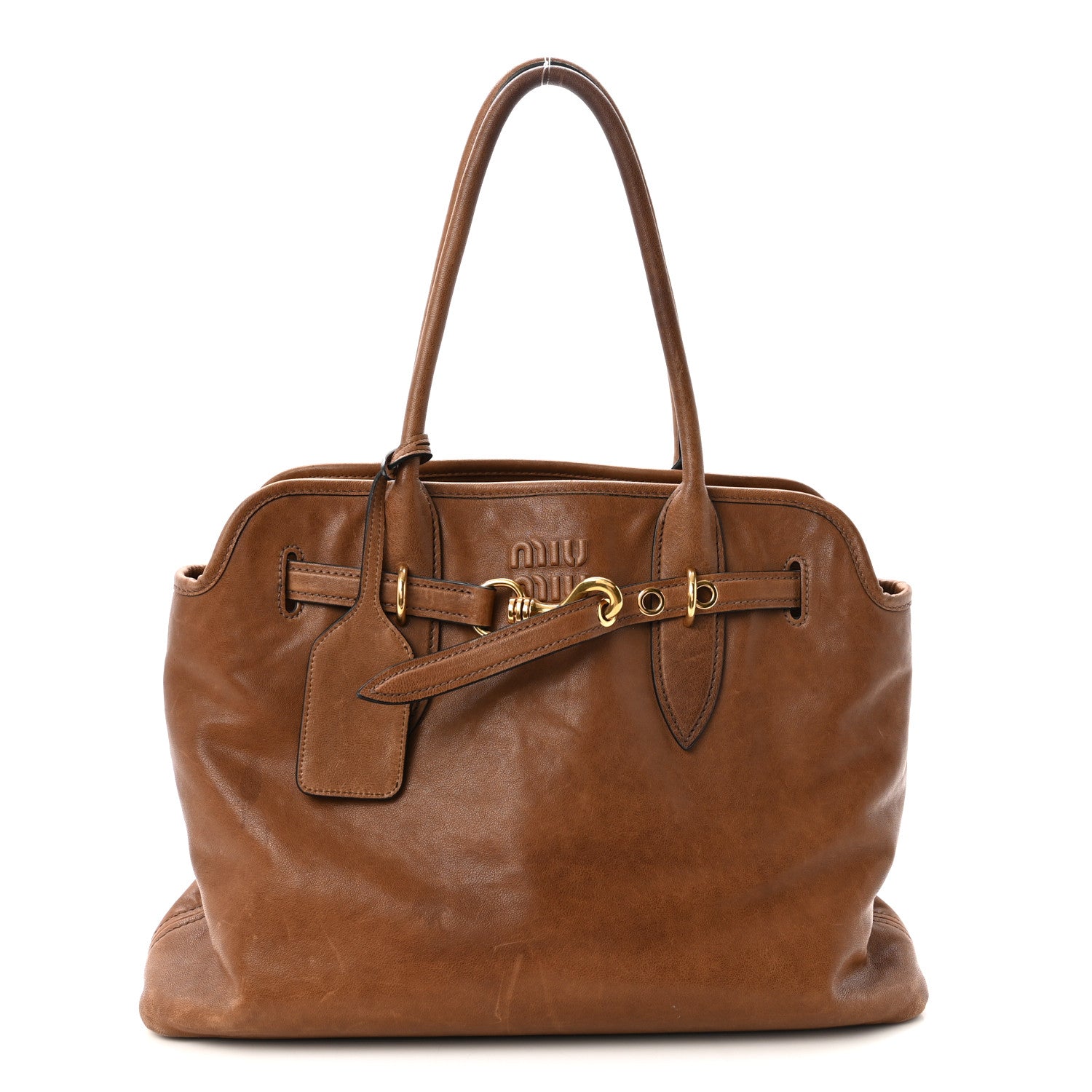 Nappa Aviator Medium Aventure Bag Rovere