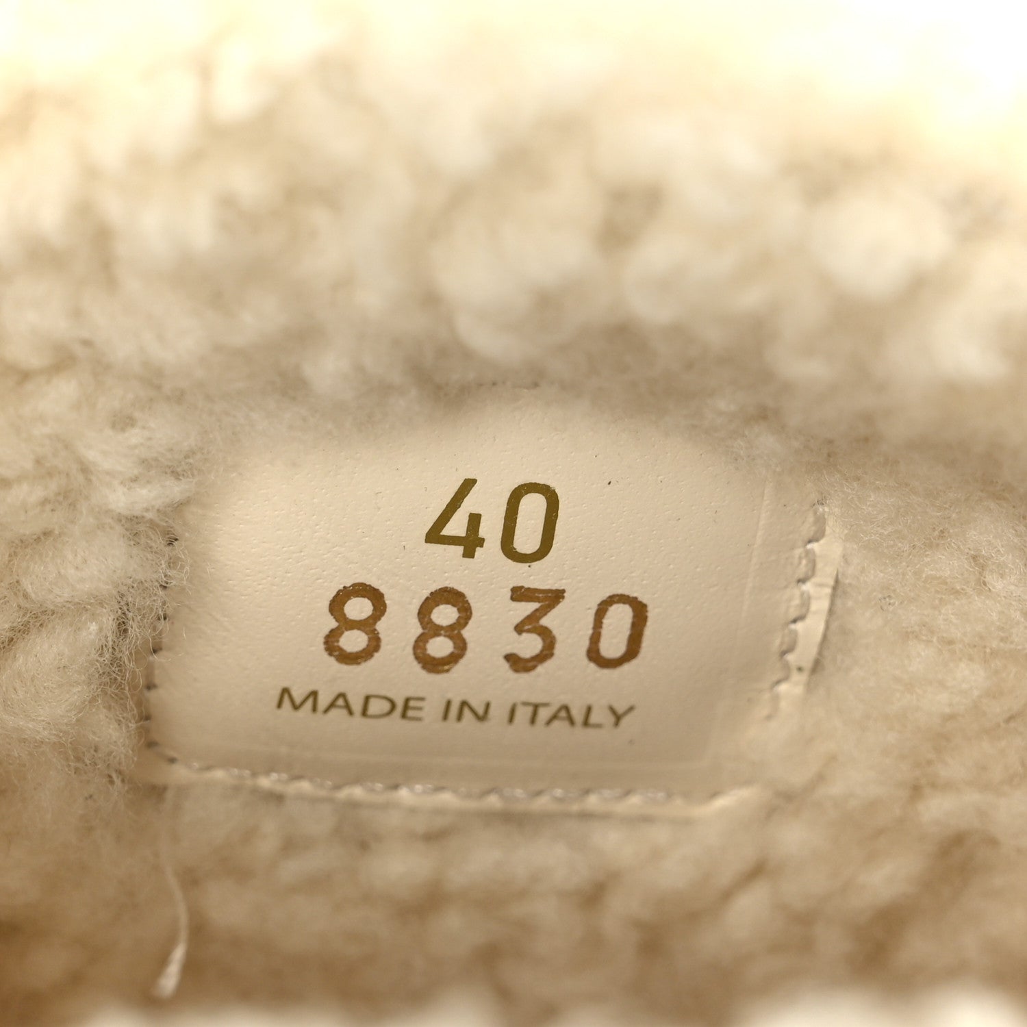 Shearling Suede Ankle Boots 40 Deserto