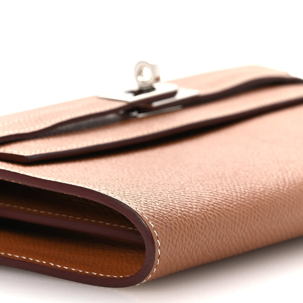Epsom Kelly Wallet To Go Gold