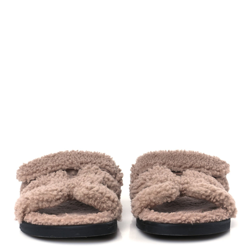 Woolskin Womens Chypre Sandals 40 Bois De Santal