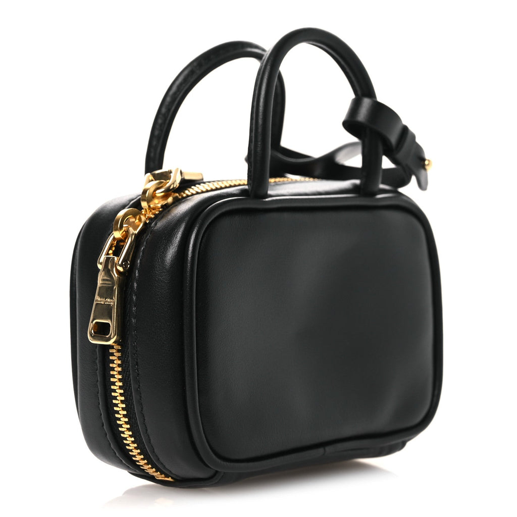 Nappa Micro Bag Black