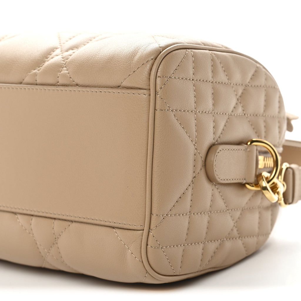 Calfskin Macrocannage Groove 20 Bag Biscuit