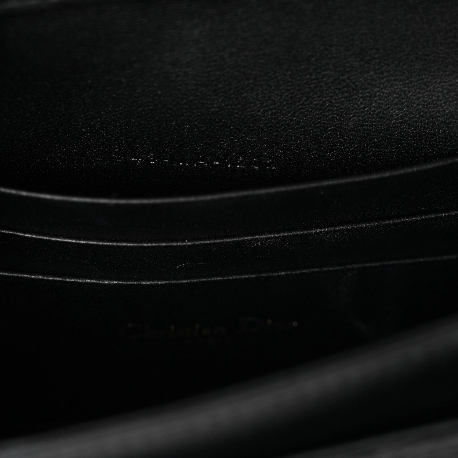 Lambskin Cannage Mini My Dior Bag Black