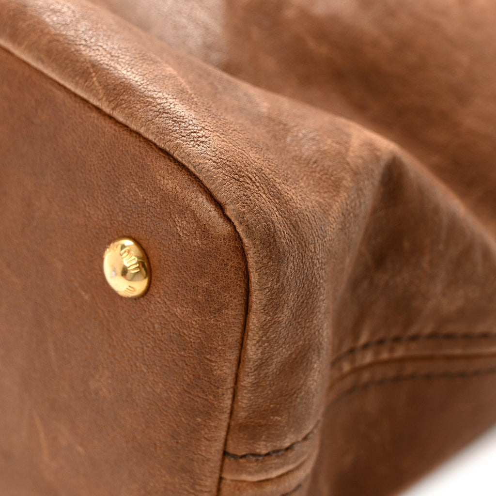 Nappa Aviator Medium Aventure Bag Rovere