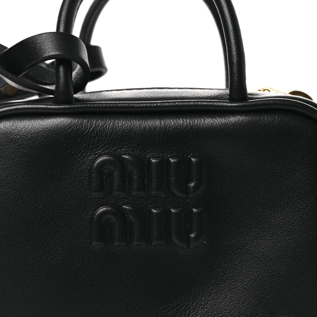 Nappa Micro Bag Black