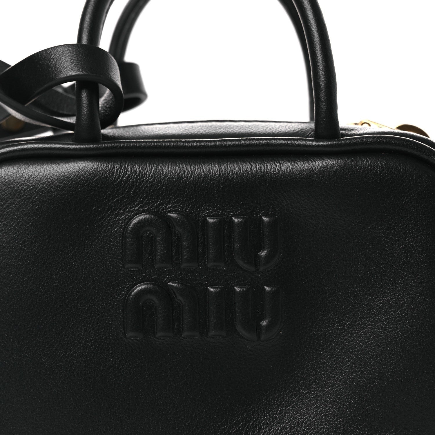 Nappa Micro Bag Black
