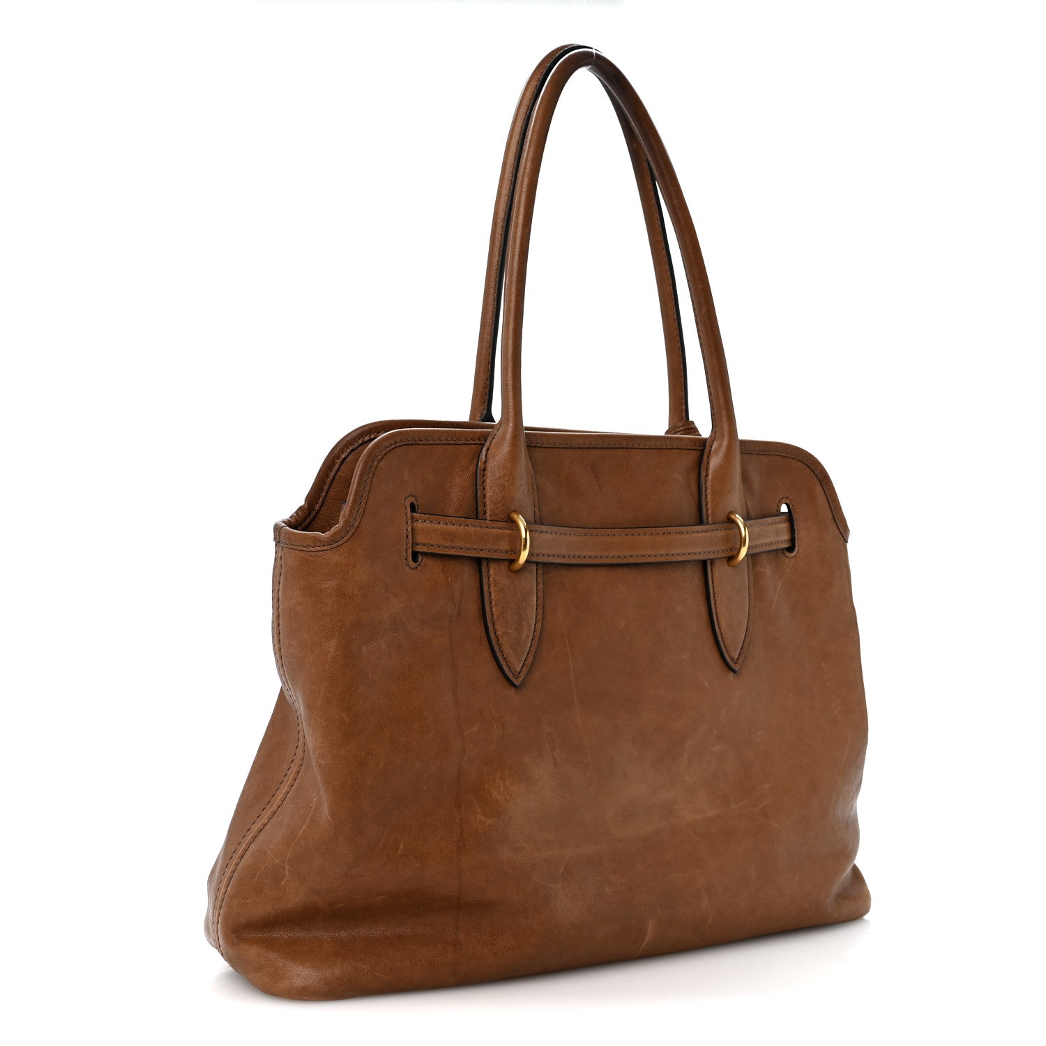 Nappa Aviator Medium Aventure Bag Rovere