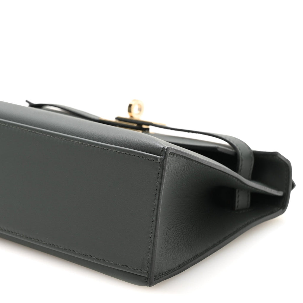 Swift Kelly Pochette Clutch Vert Mangrove
