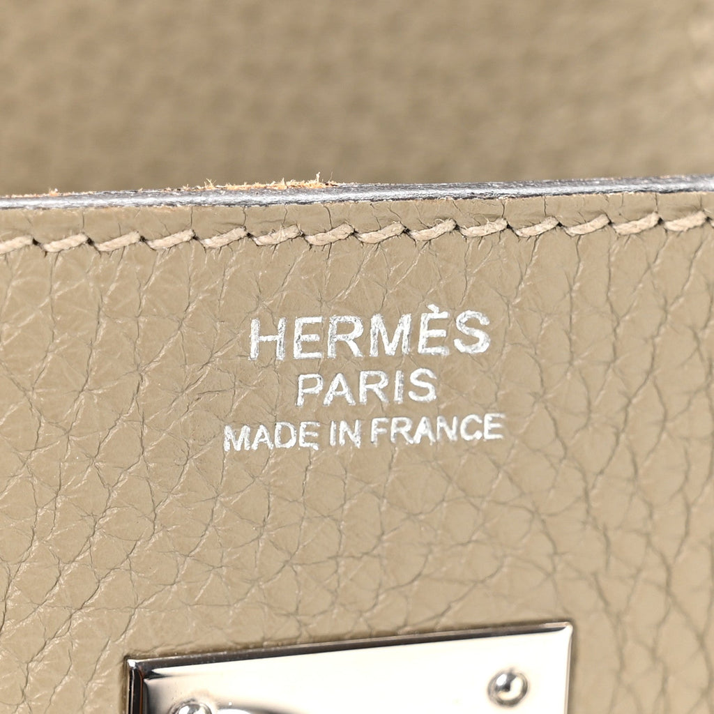 Taurillon Clemence Birkin 30 Sauge
