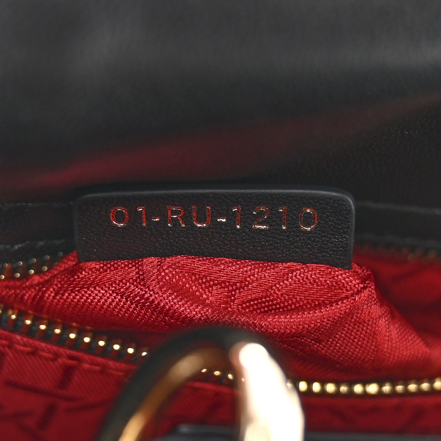 Lambskin Cannage Mini Lady Dior Black