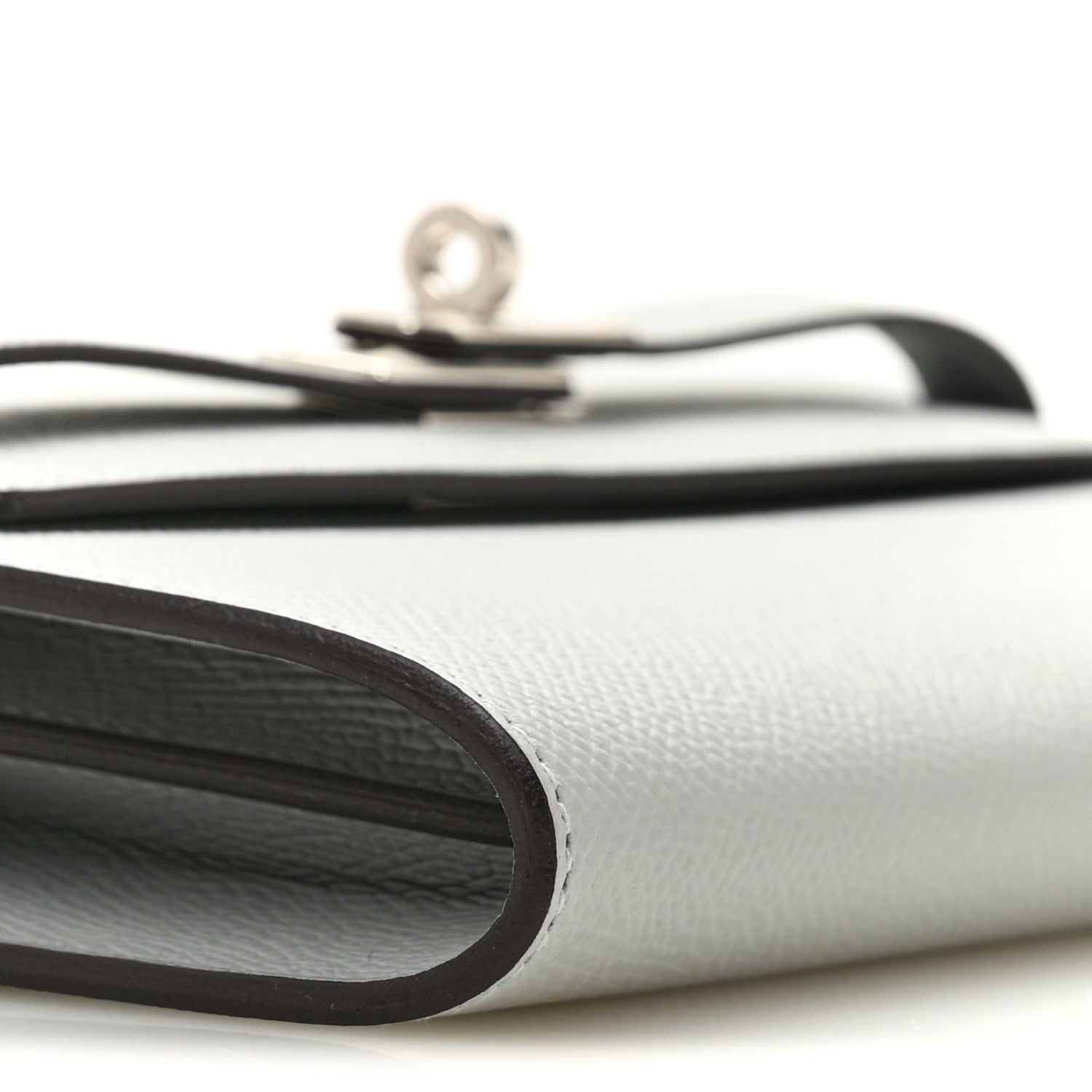 Epsom Kelly Wallet To Go Gris Pantin