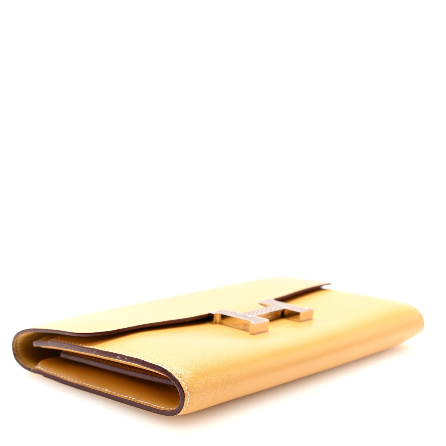 Tadelakt Lizard Constance Long Wallet Sable Cecil