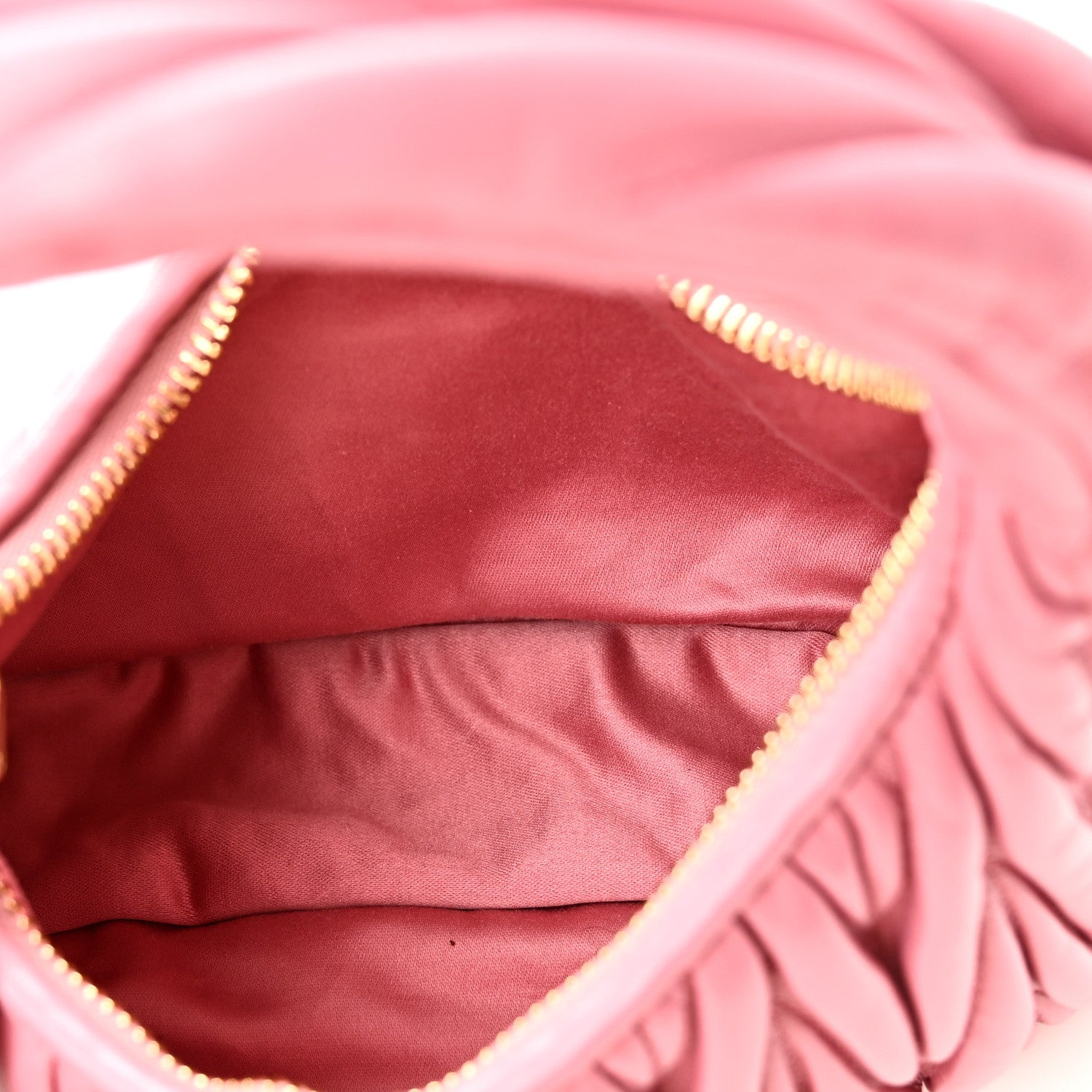 Nappa Matelasse Small Wander Hobo Pink