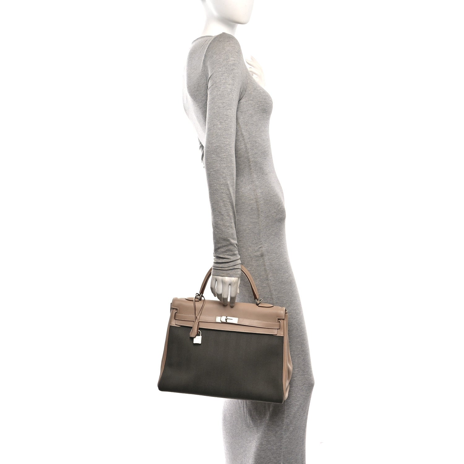Toile Swift Kelly Retourne 35 Argile Vert De Gris