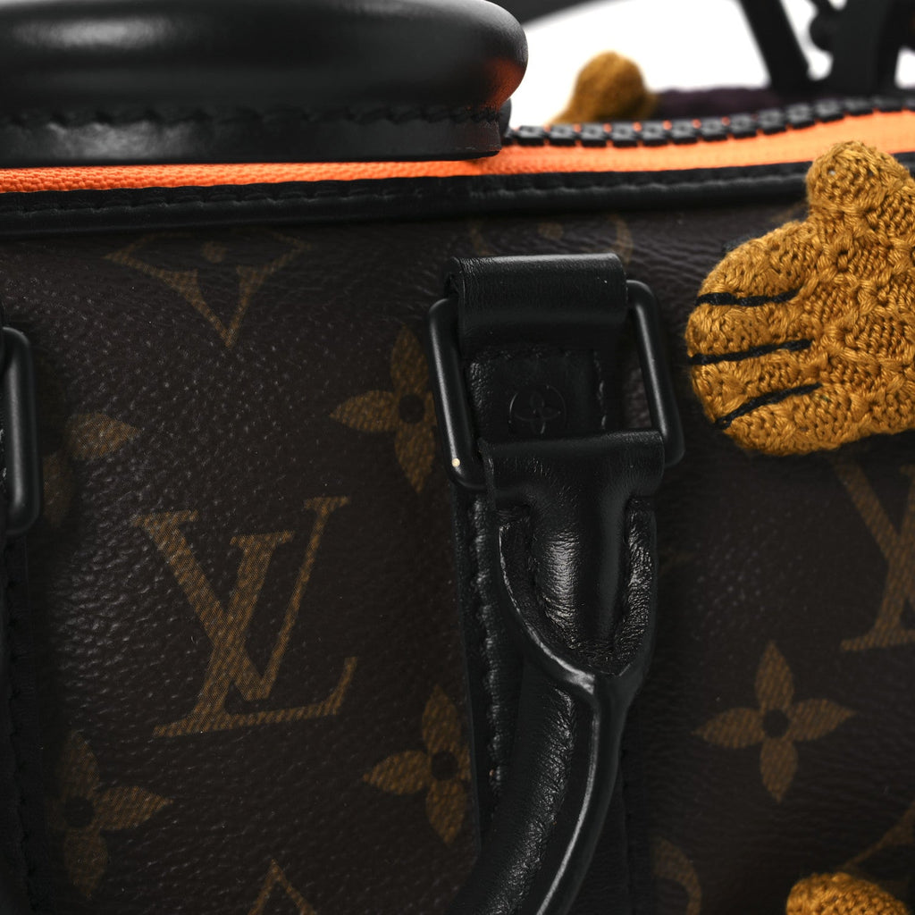 Monogram Monkey Puppet LV Friends Keepall XS