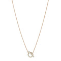 18K Rose Gold Green Sapphire Finesse Pendant Necklace