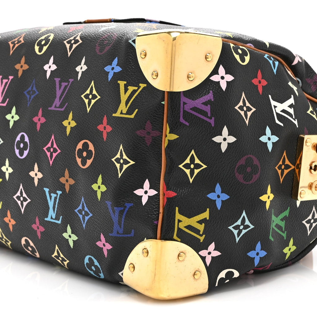 Monogram Multicolor Speedy 30 Black