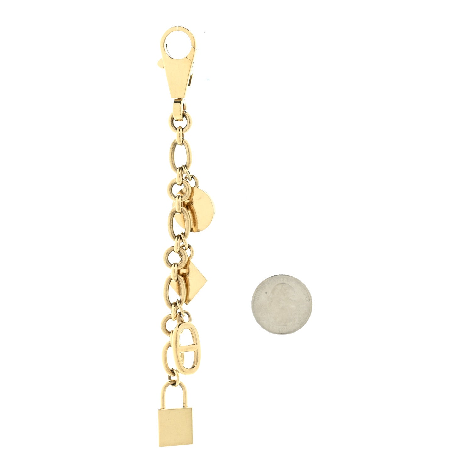 Permabrass Olga Bag Charm