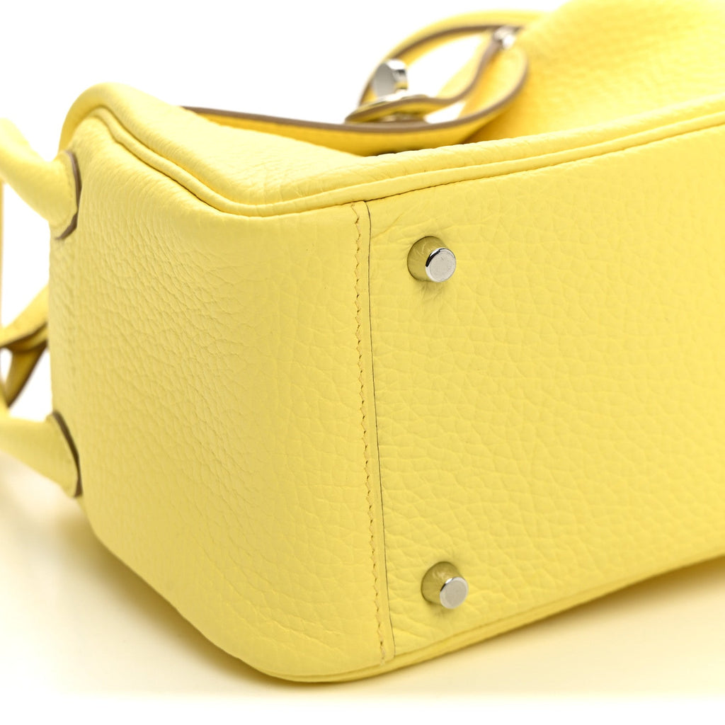 Taurillon Clemence Mini Lindy 20 Limoncello