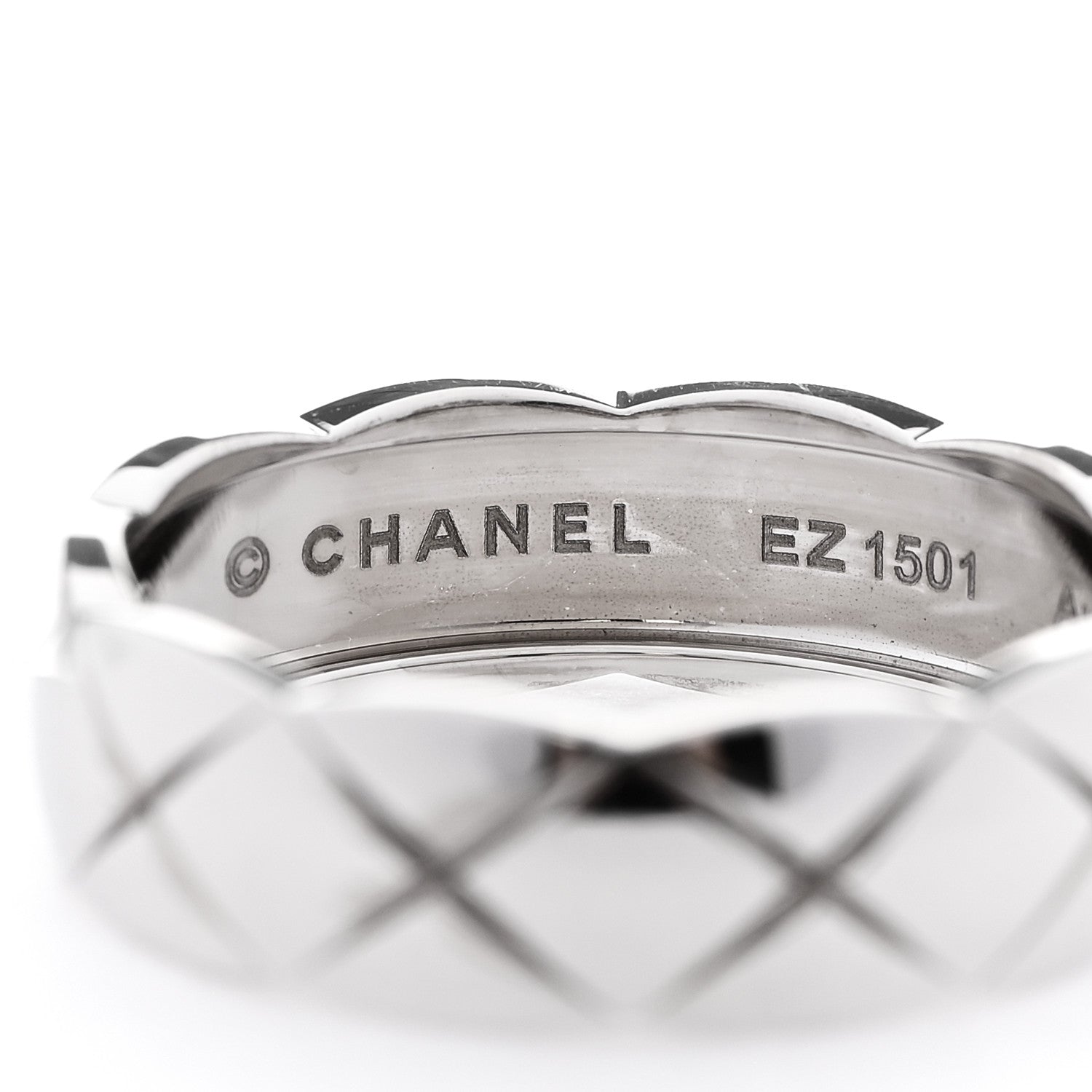 18K White Gold Small Coco Crush Ring 62 10