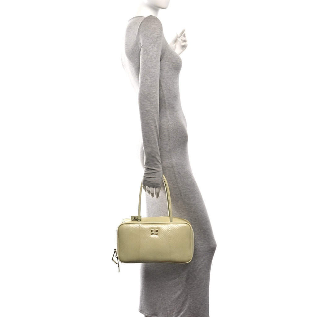 Ayers Medium Beau Top Handle Bag Pistachio