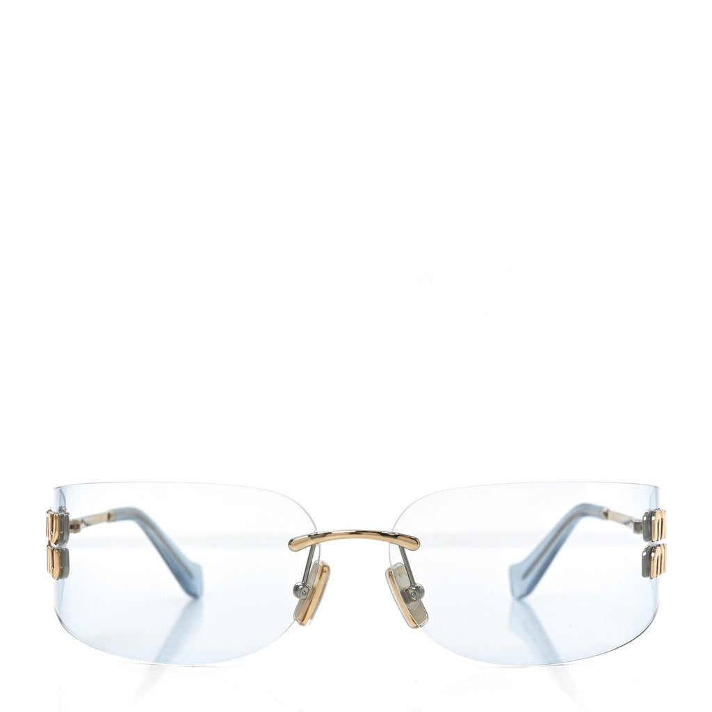 Metal Aube Sunglasses SMUA51 Blue