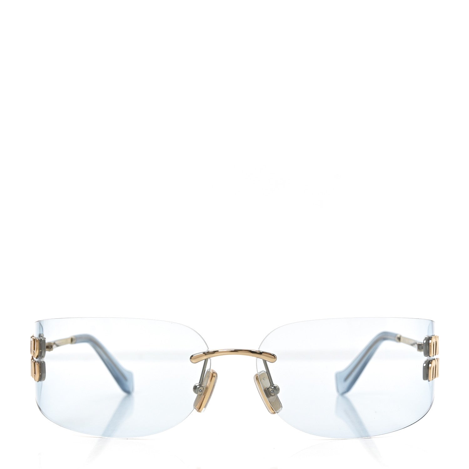 Metal Aube Sunglasses SMUA51 Blue