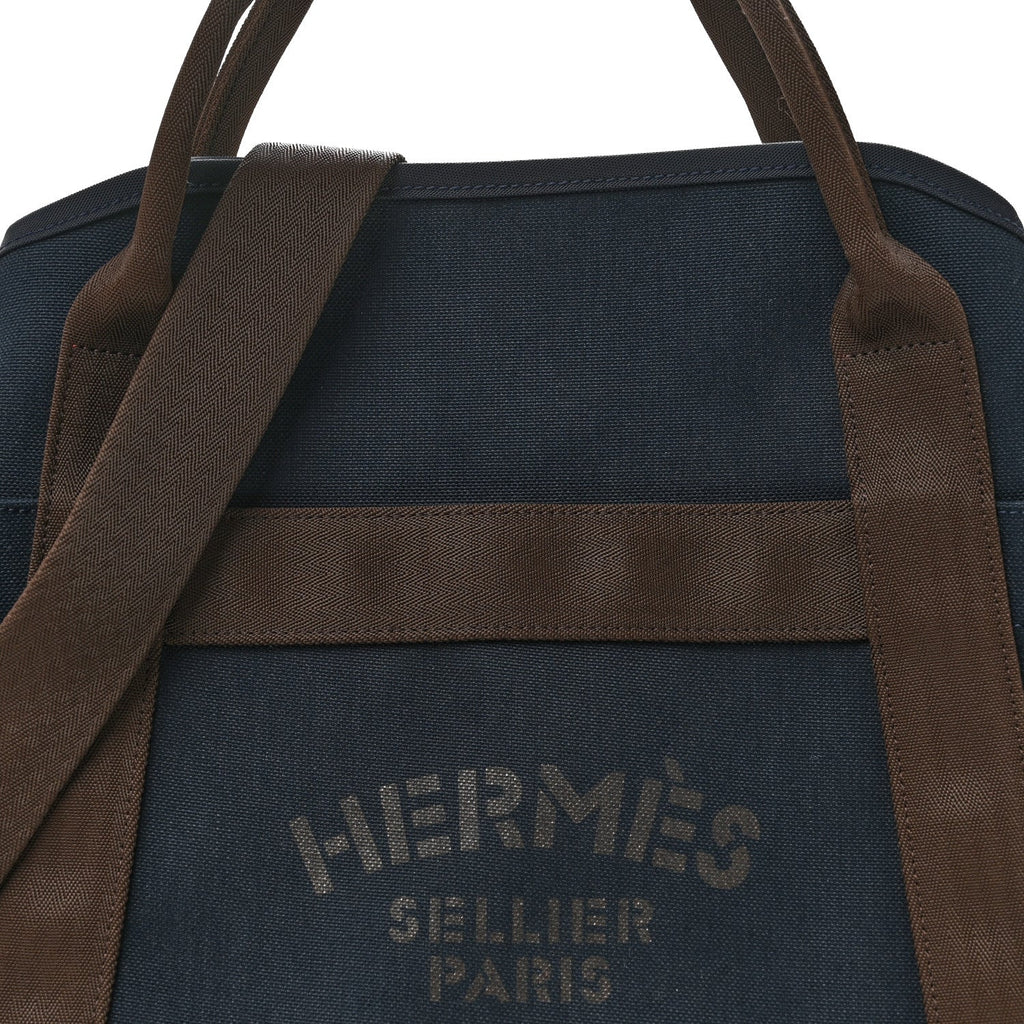 Canvas The Grooming Bag Bleu Navy Feu