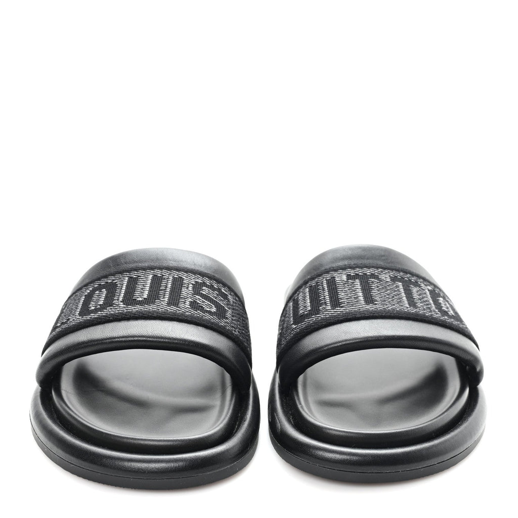 Logo Slide Sandals 39 Black