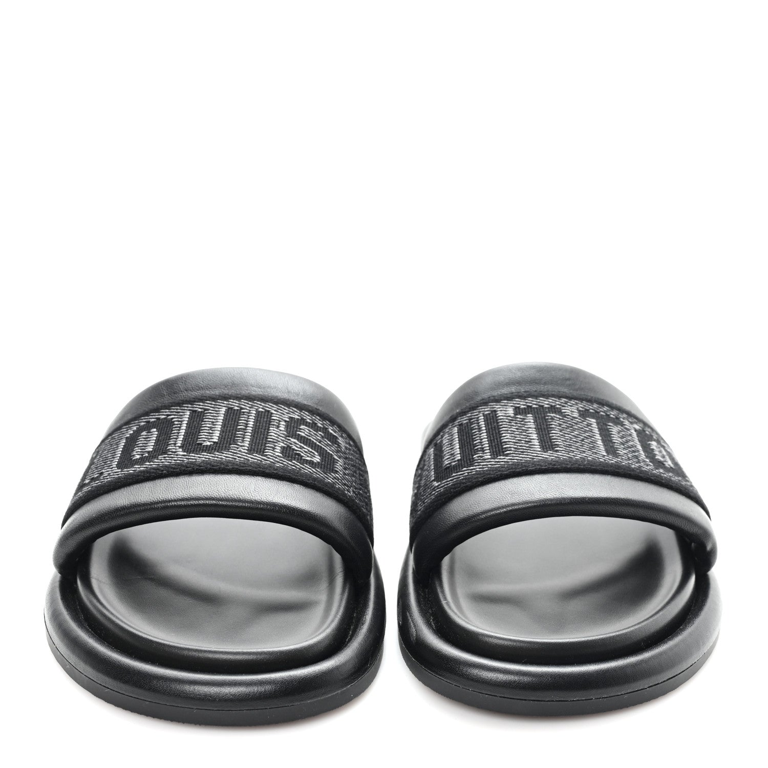 Logo Slide Sandals 39 Black