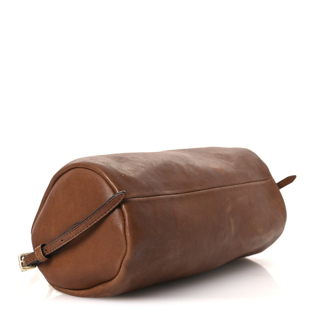 Nappa Aviator Mini Pouch Rovere