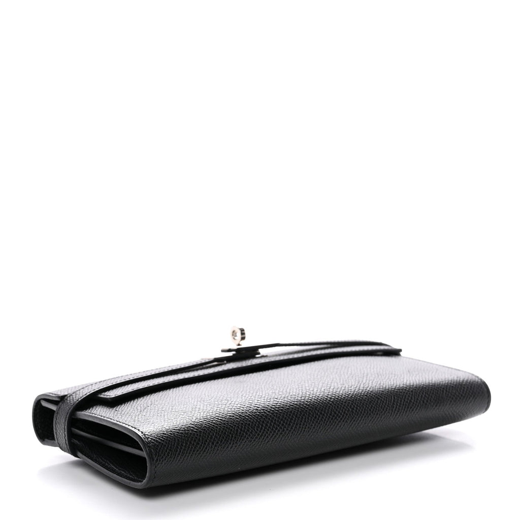 Epsom Kelly Longue Wallet Black