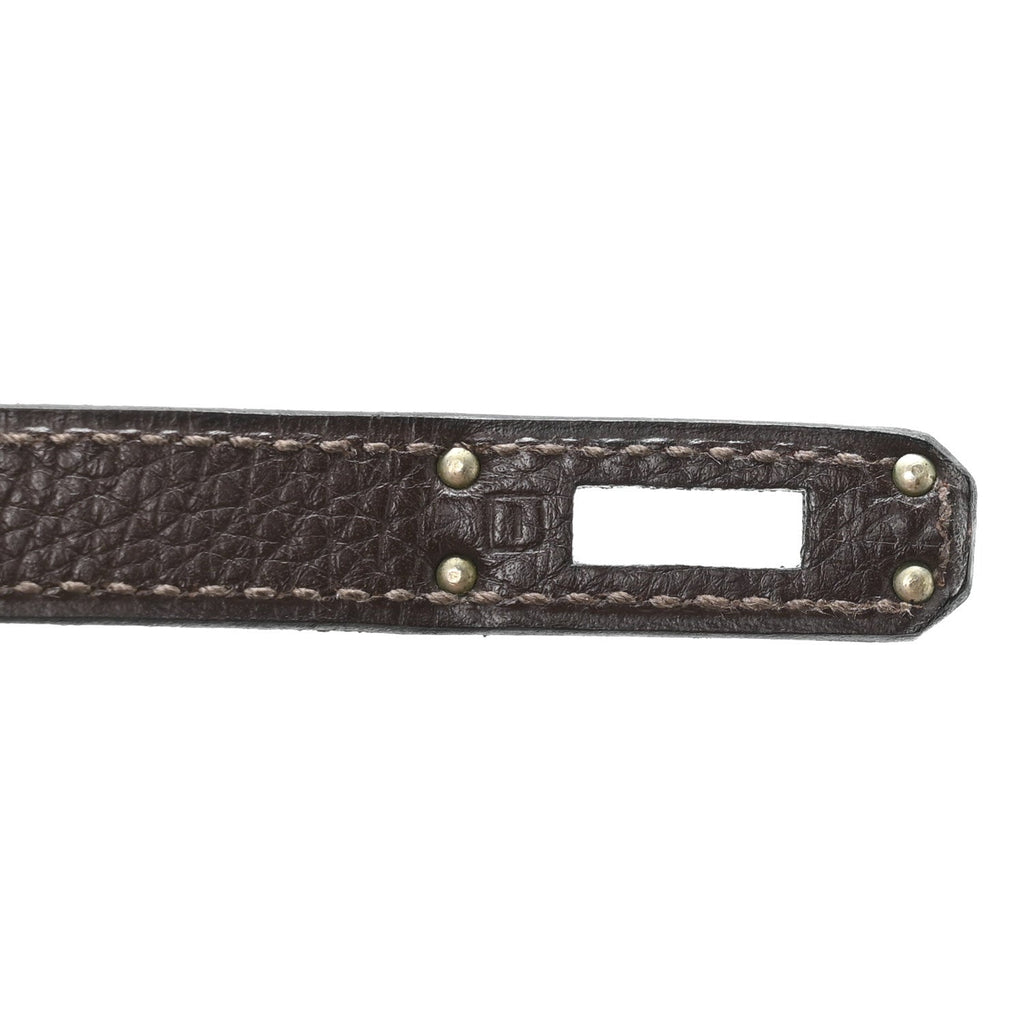 Togo Birkin 25 Chocolate