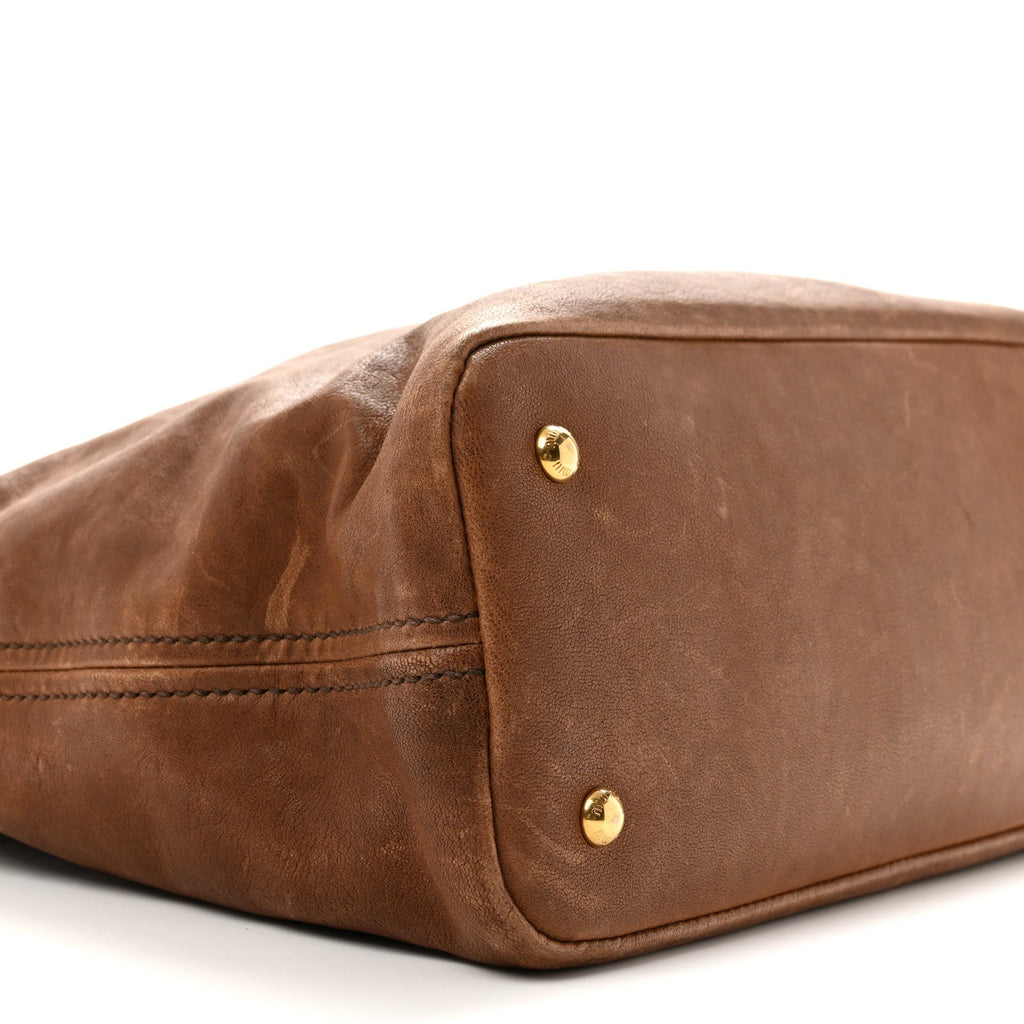 Nappa Aviator Medium Aventure Bag Rovere