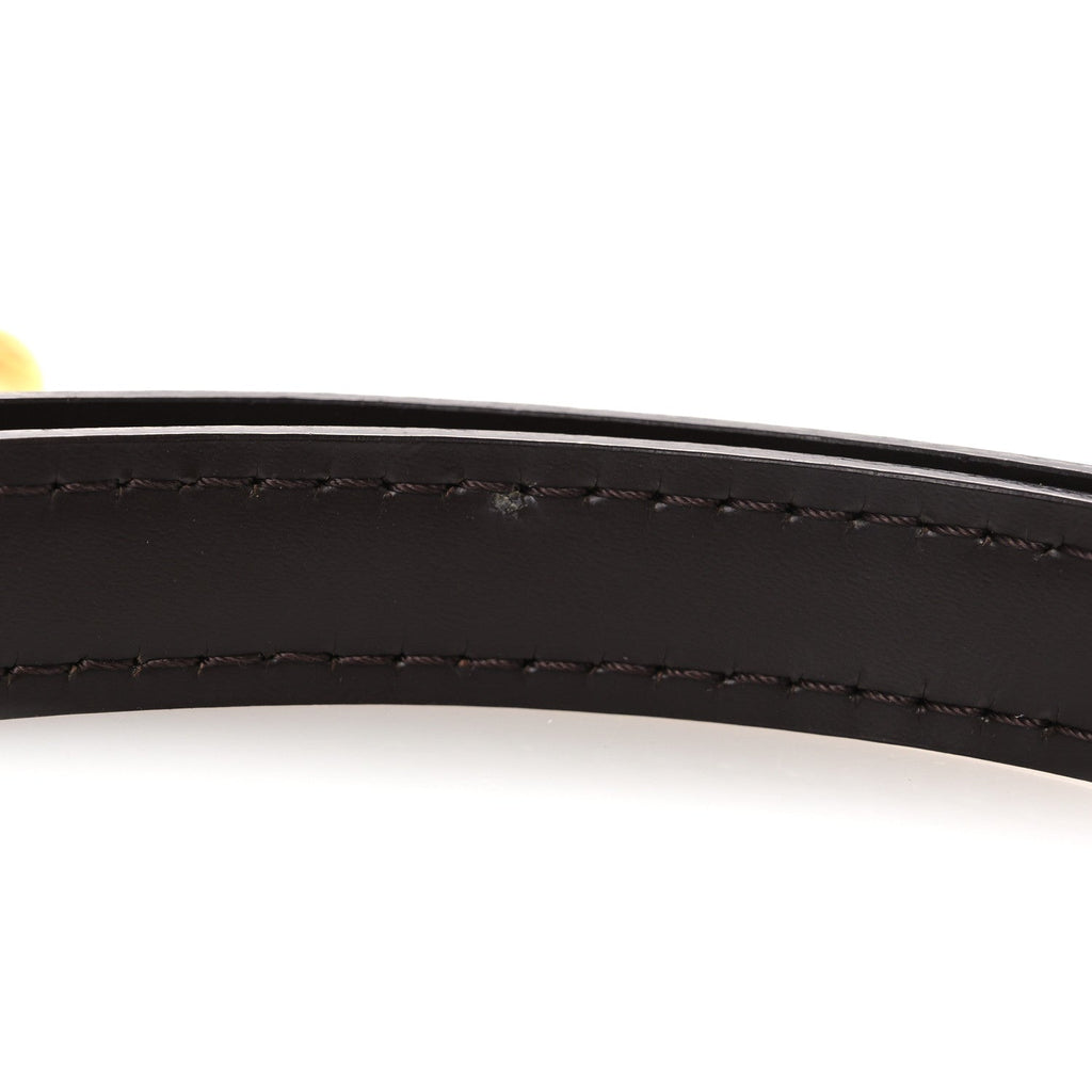 Calfskin 16mm Adjustable Shoulder Strap Ebene